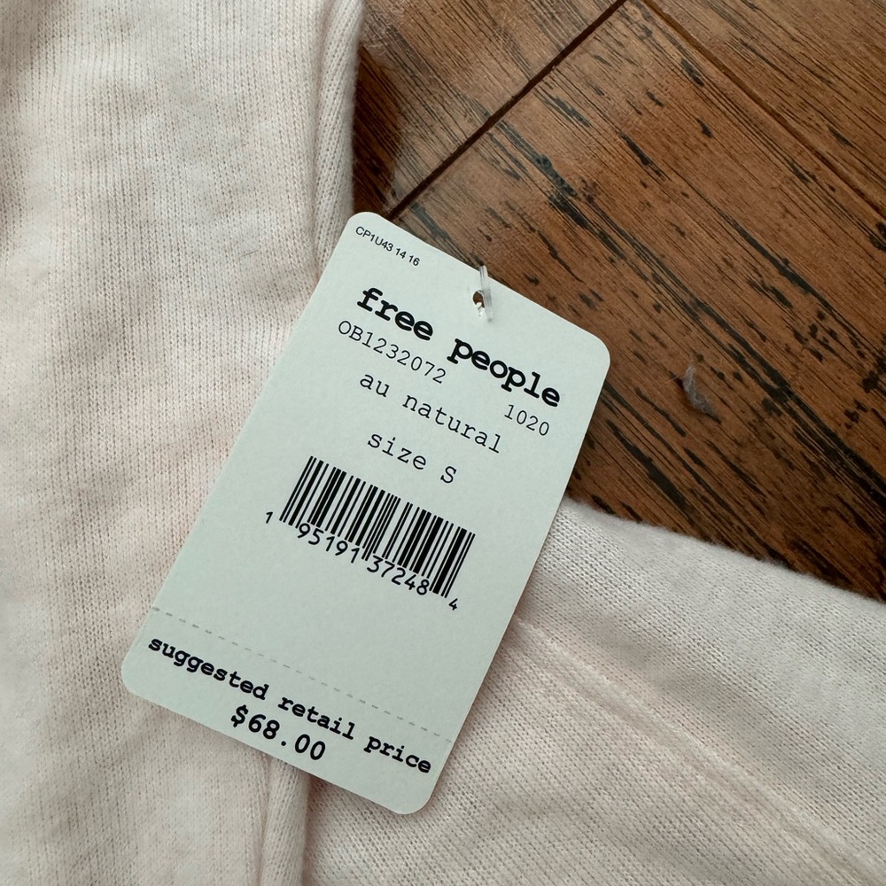 Free people we the free cozy time funnel top size small NWT - Picture 9 of 9